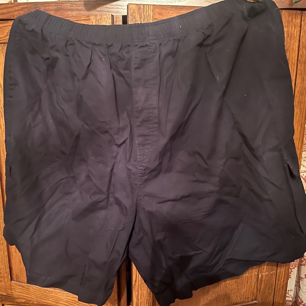 5XL Men's Big Dog Navy Shorts